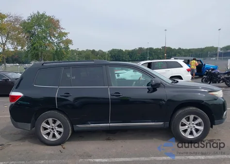 2011 Toyota Highlander Se V6 from USA, damaged, VIN 5TDBK3EH6BS063154